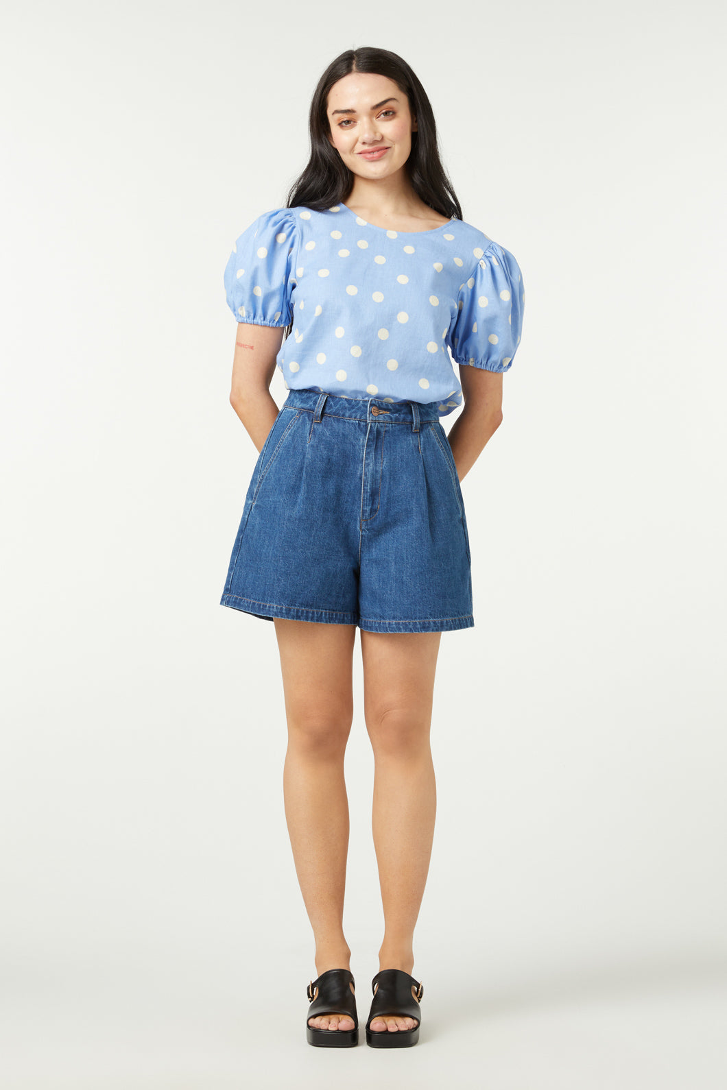 Lucy Polka Dot Top