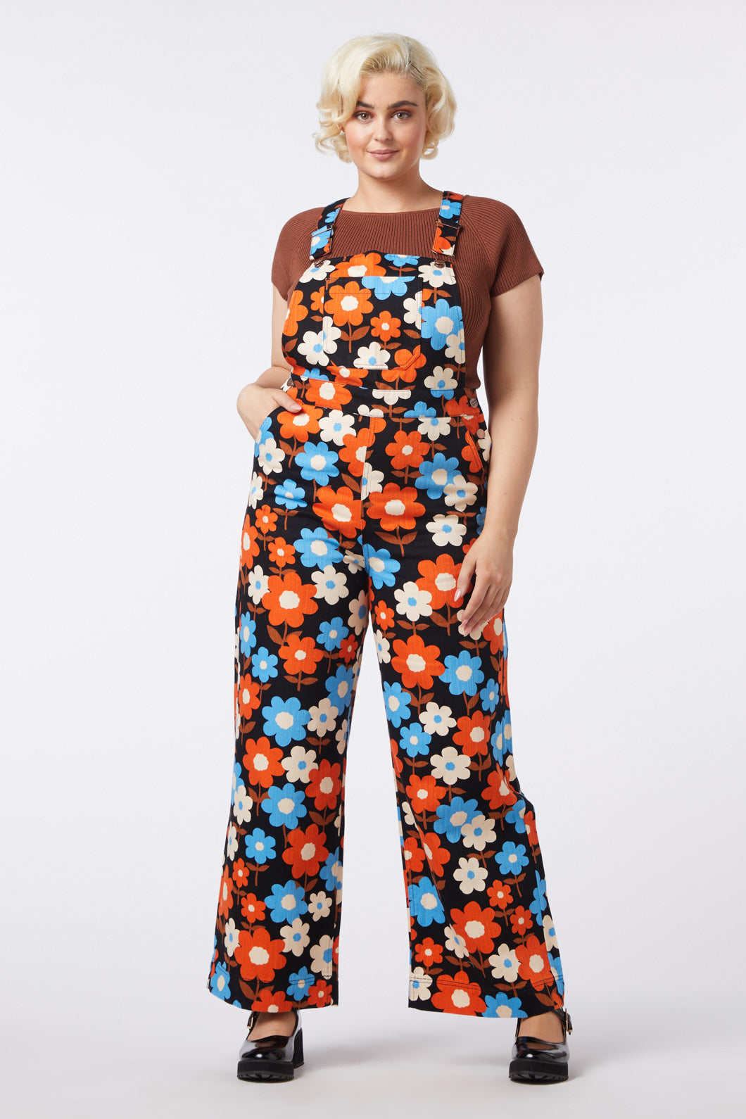 Renee Floral Overall