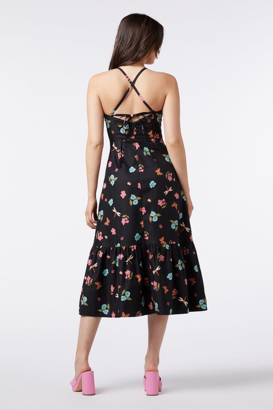 Serena Flora Sun Dress