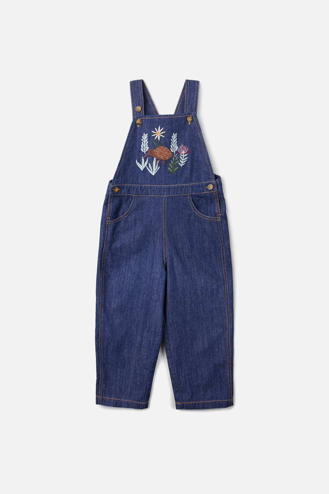 Crafty Kiwi Emb Kids Overall