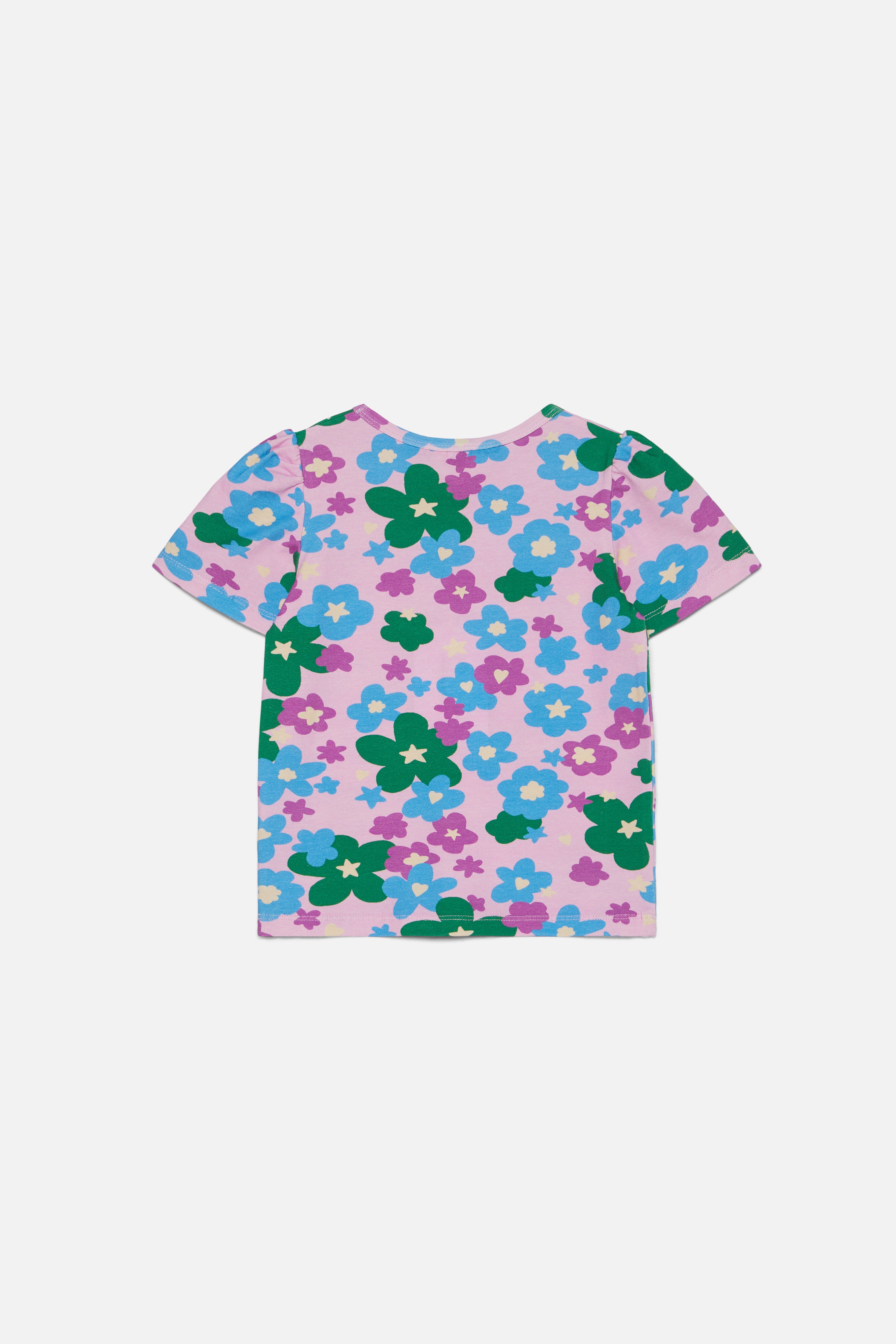 Starry Flower Kids Short Sleeve Tee