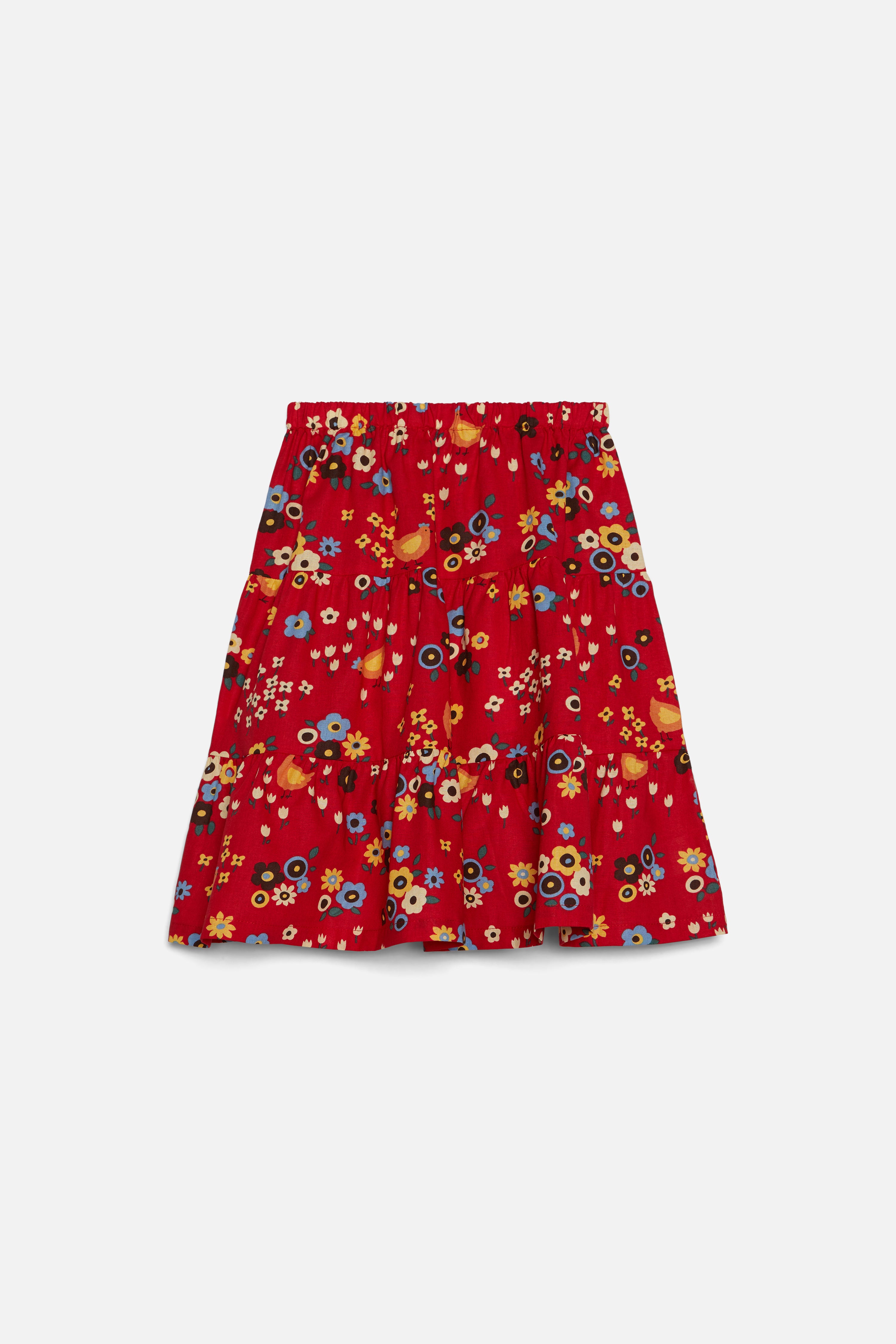 Cute Chickens Kids Skirt