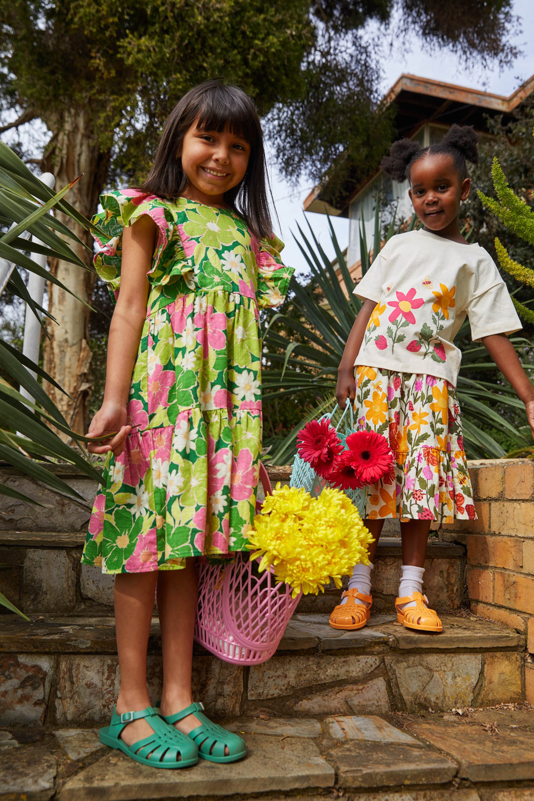 Edie Floral Kids Dress