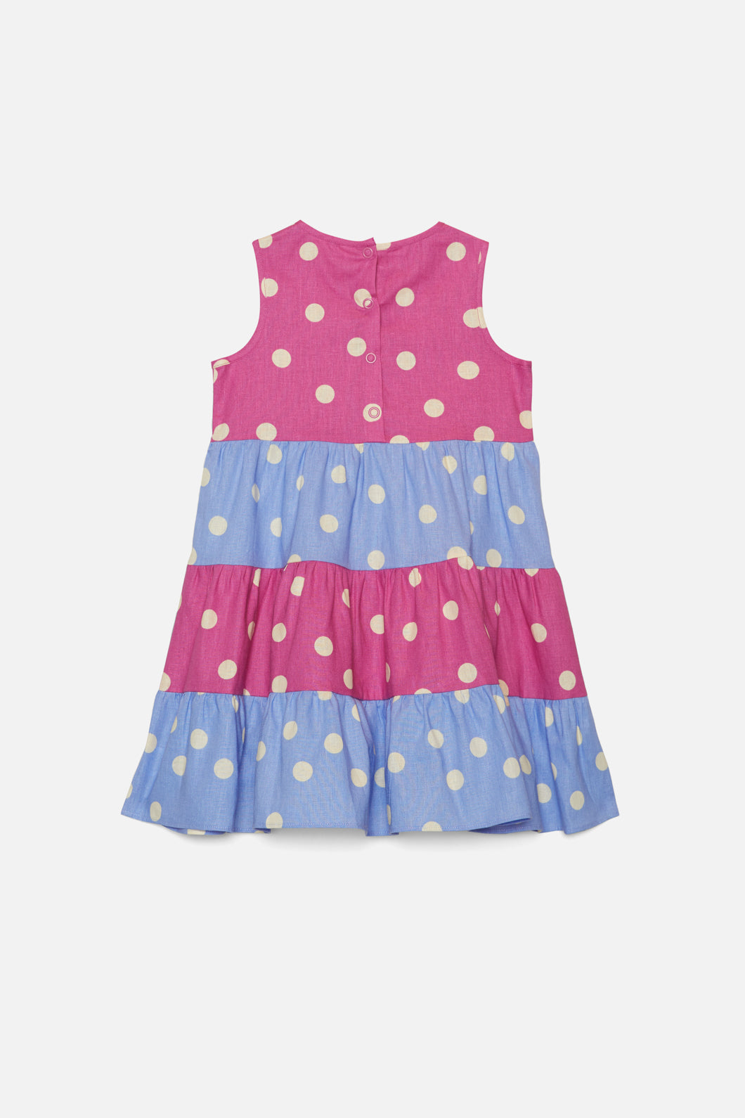 Lucy Spot Kids Tiered Dress