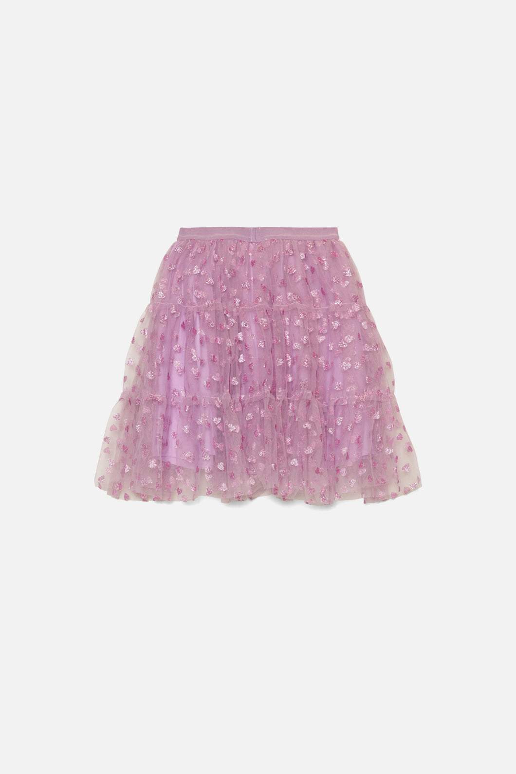 Heart Kids Mesh Skirt