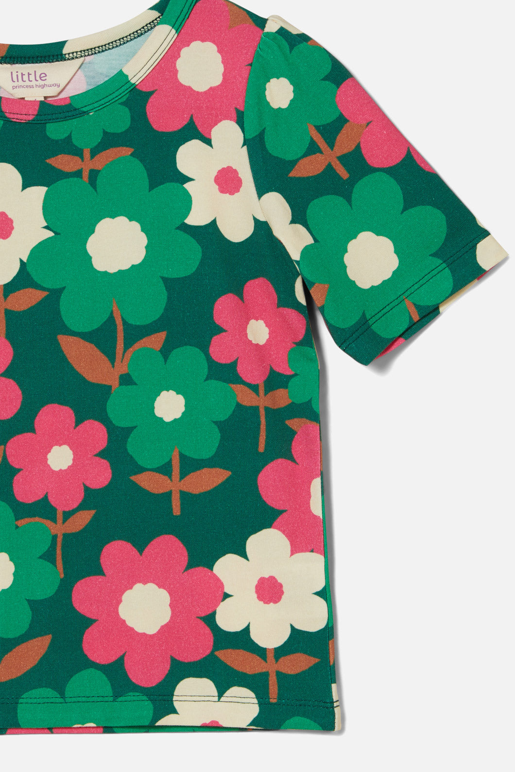 Renee Floral Kids Short Sleeve Tee