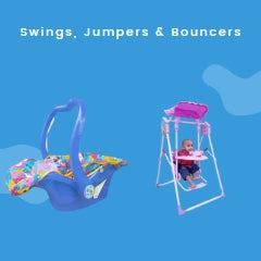 Swings, Jumpers & Bouncers