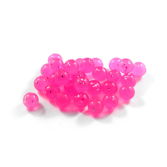 50/50 Soft Beads: Hot Pink/Fuzzy Peach