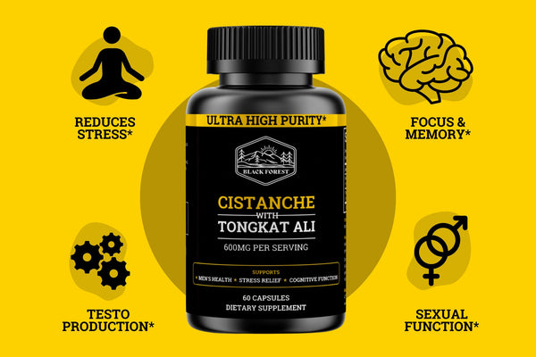 Black Forest Cistanche & Tongkat Ali Supplement