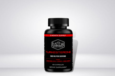 Turkesterone Supplement 500 mg - Black Forest Supplements