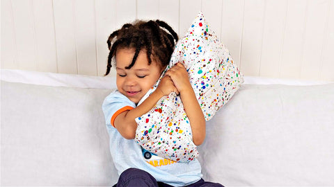 Kids mulberry silk pillowcases for tangle free, frizz free hair for the little ones.. 