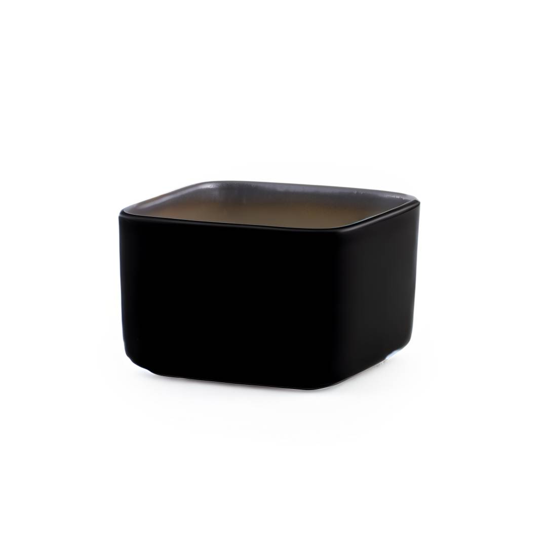 Mixcer Square Bowl - Black, 9.5x9.5cm