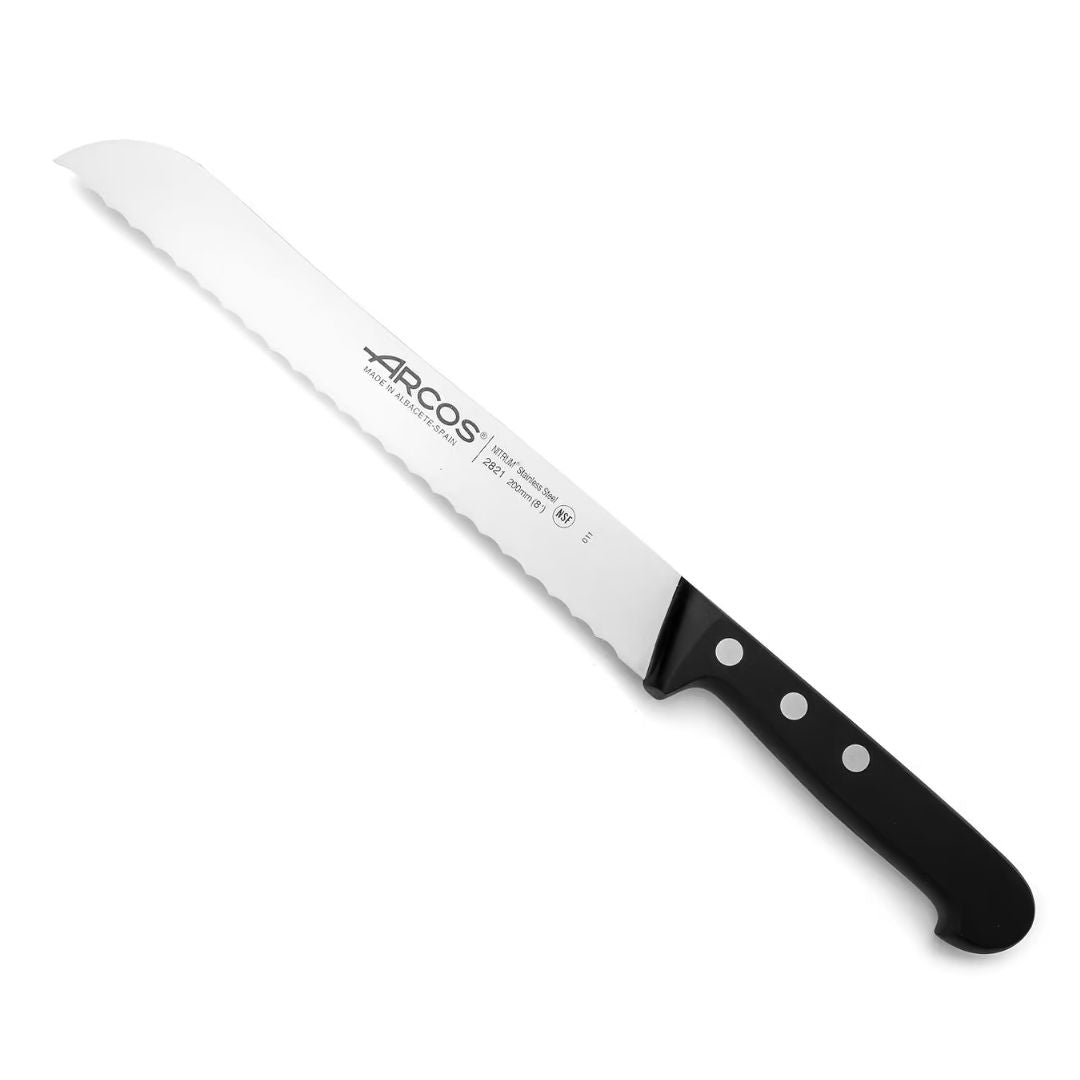 Arcos Universal Bread Knife - Black, 32cm