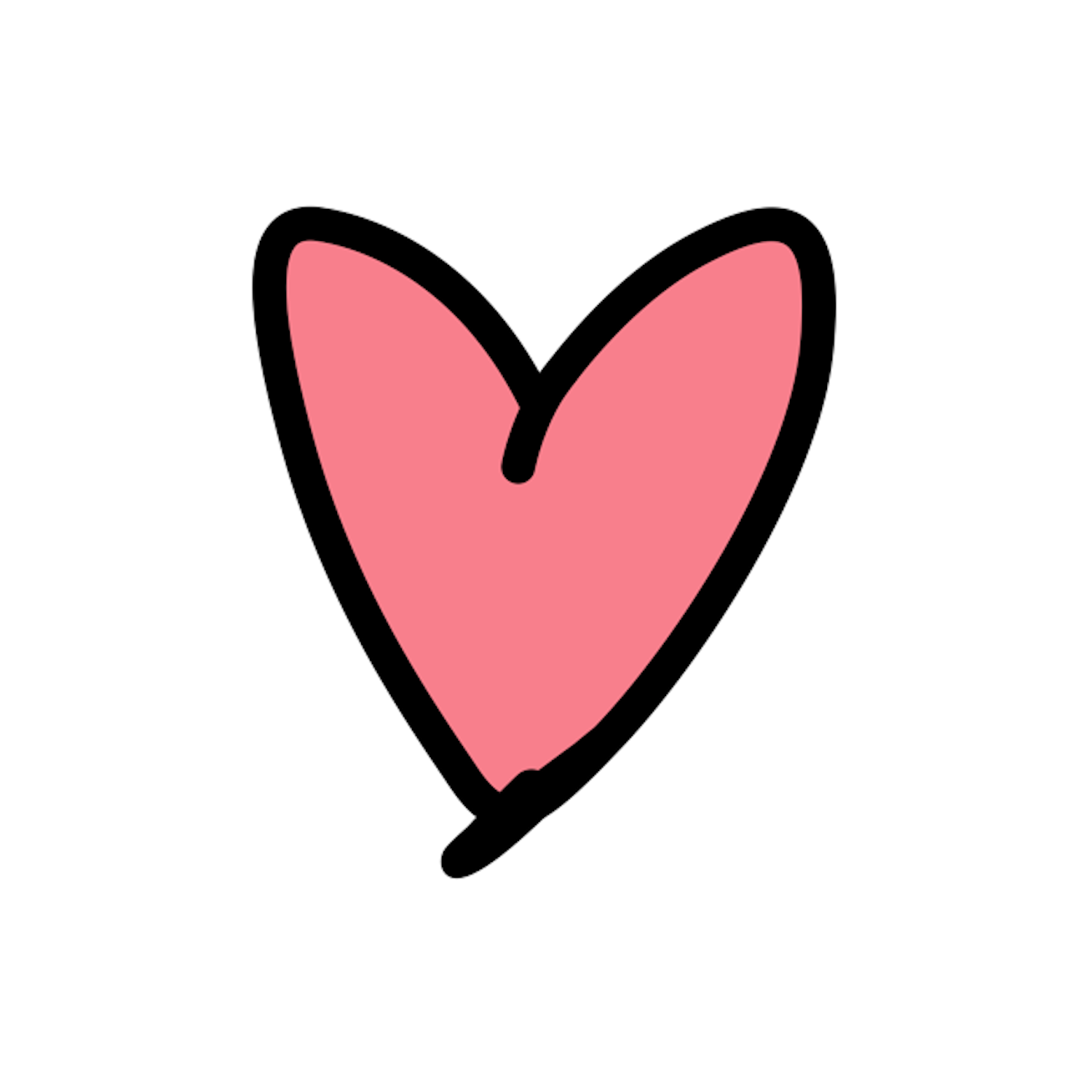 Image result for pink heart