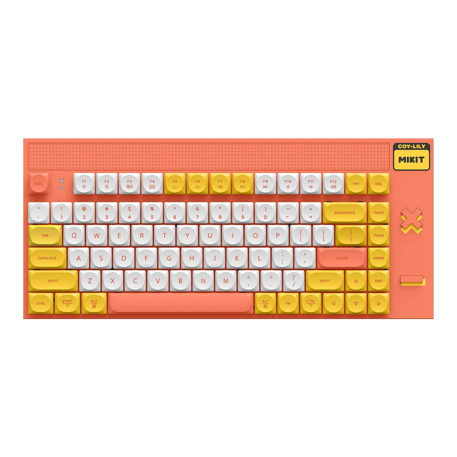 CL80 Marmalade Low Profile Keyboard RGB LED / Mini Brown