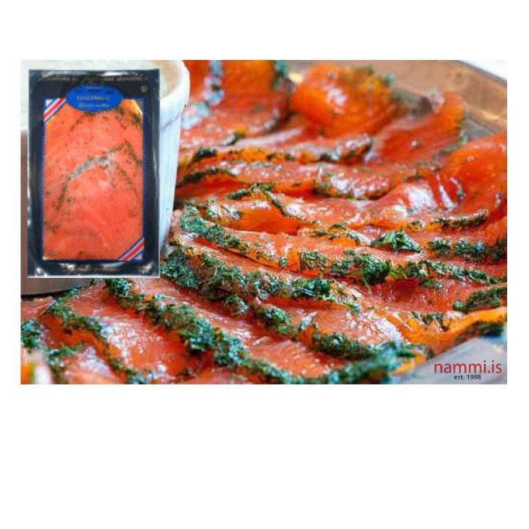 Smoked Salmon Dill Sliced (200 gr.) - nammi.is product image