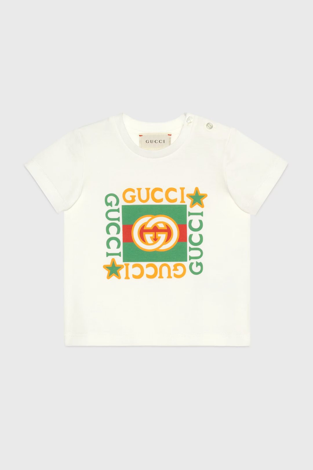 Baby Gucci print T-shirt – Ballon Rouge