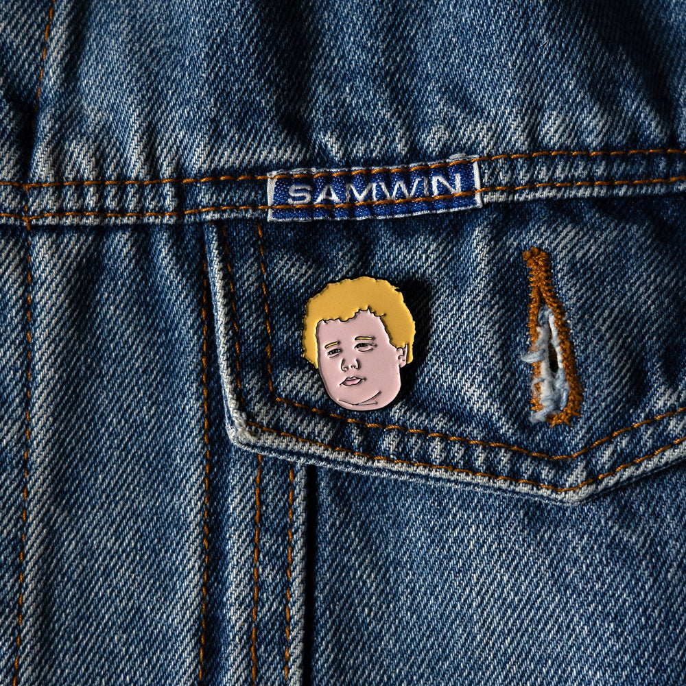 Coping With the Very Troubled Child Enamel Pin Wes Anderson 