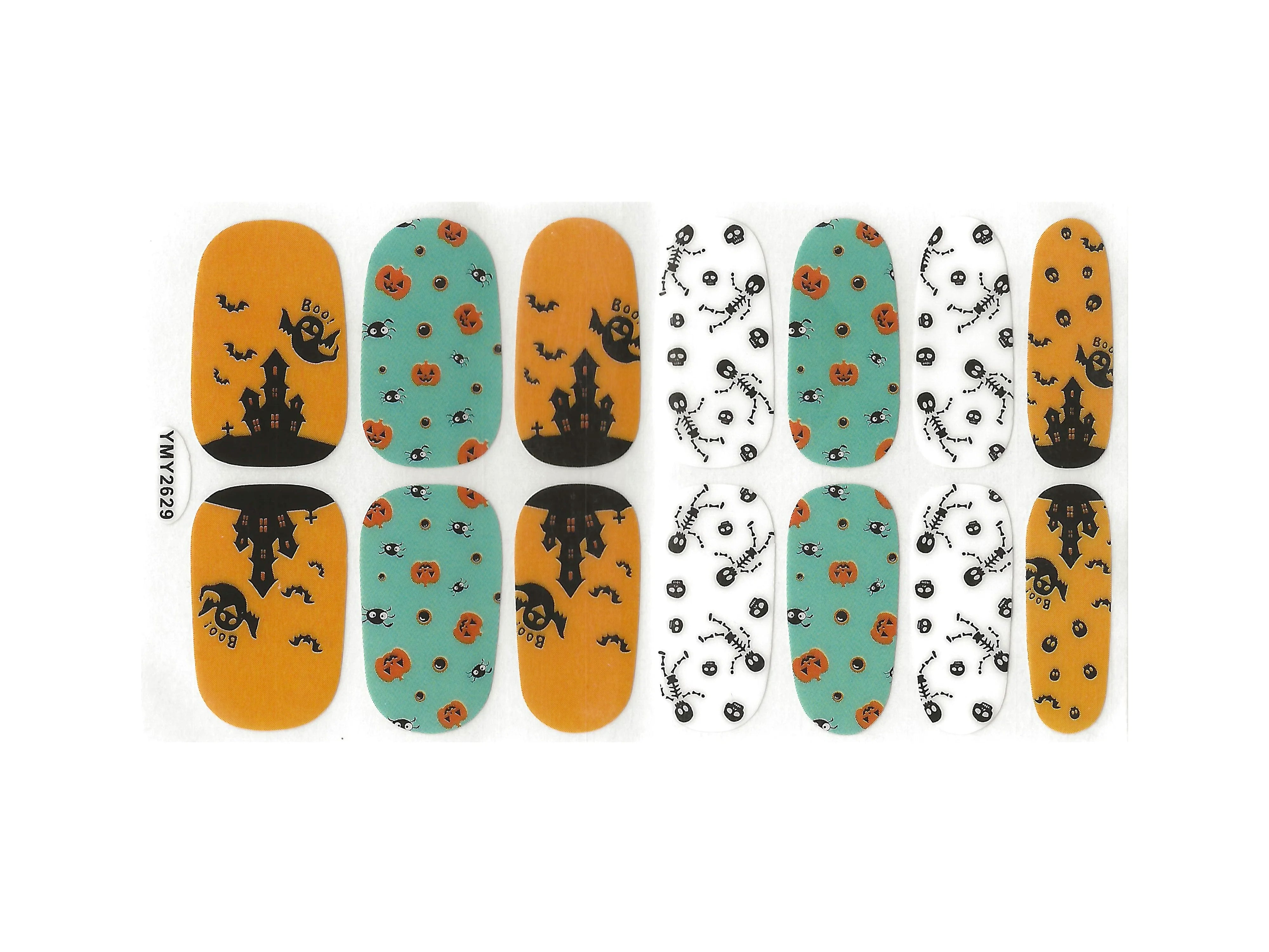 Halloween House on a Hill - Clearance Nail Wrap Set