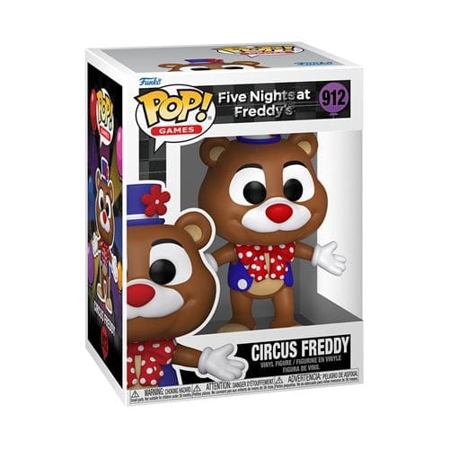 Figura de ação Funko: cinco noites no Freddy's - Freddy Frostbear 