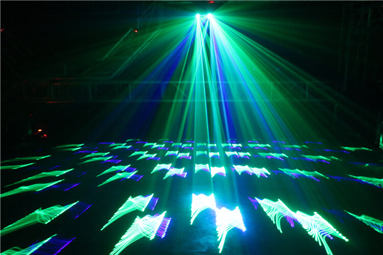 Stepper Motor Party Laser Lights