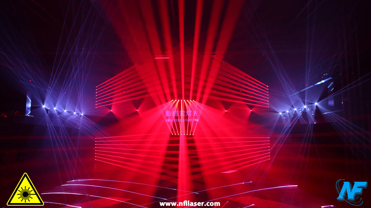 How dangerous are show lasers?