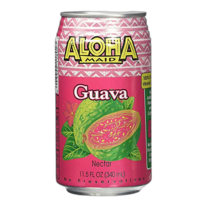 Aloha Maid Hawaiian Beverage Guava Nectar Cardpopusa