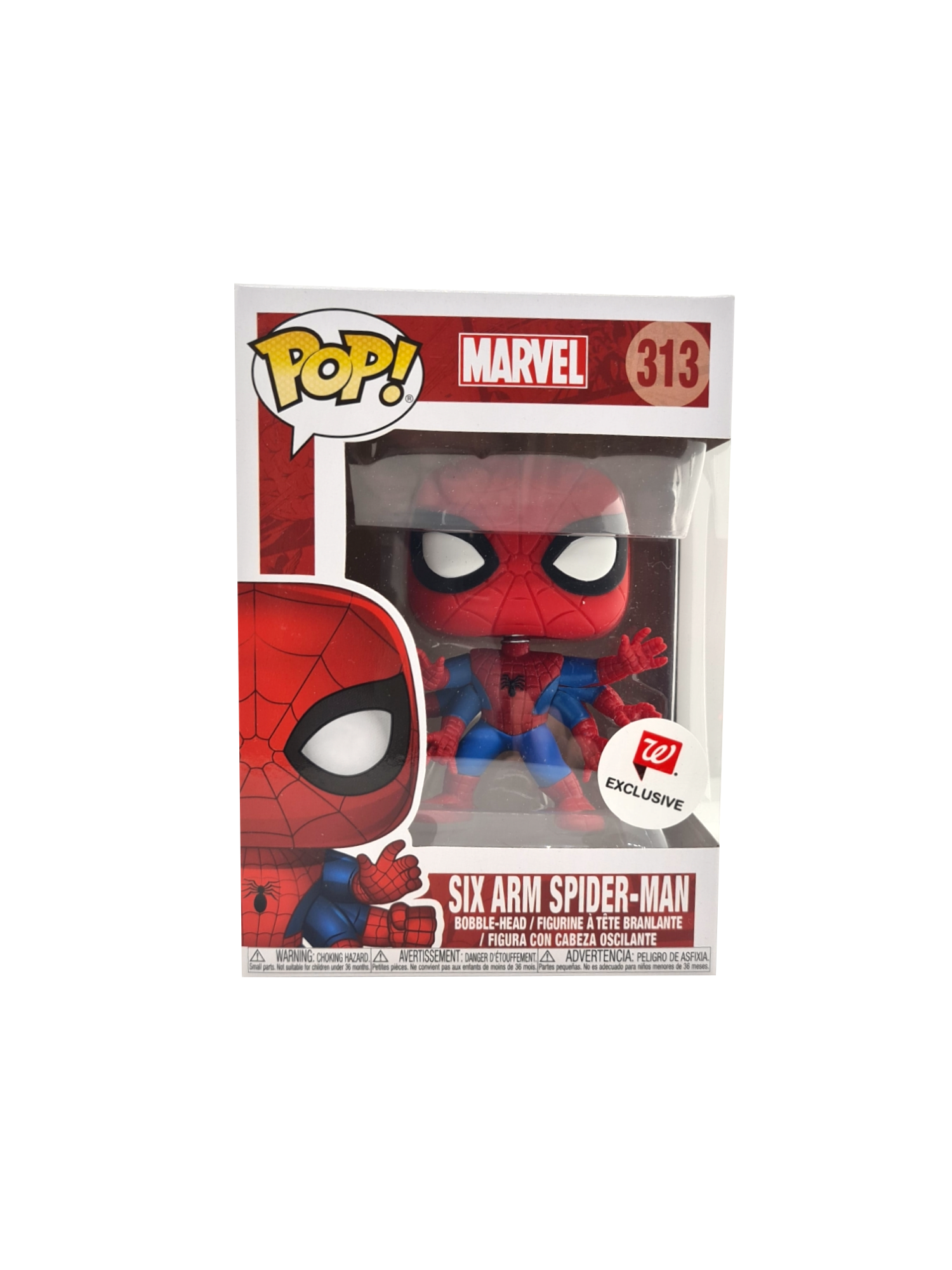 Funko - Pop - Marvel - Six Arm Spider-Man - Walgreen Exclusive #313 –  CARDPOPUSA