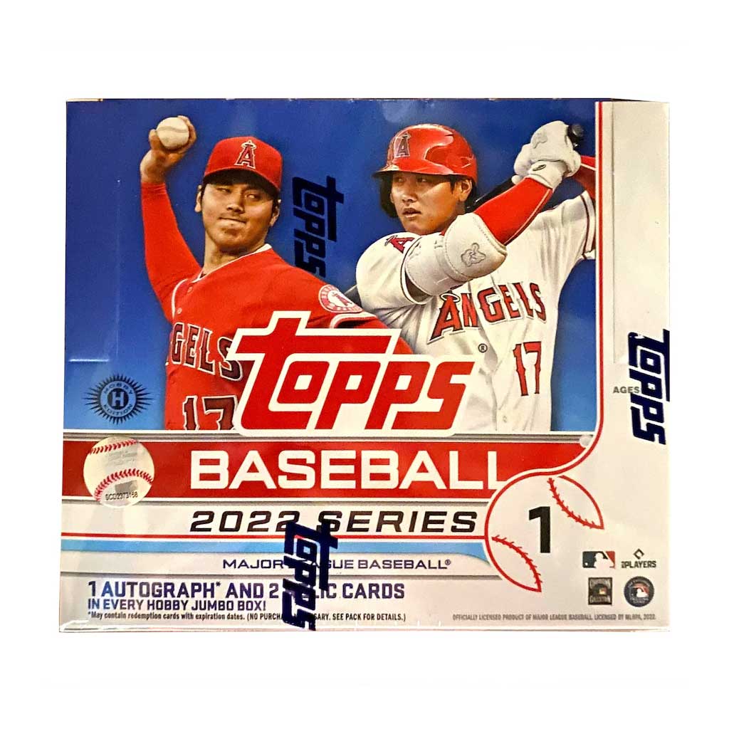 Topps Baseball Series 1 Hobby Jumbo Box 2022 CARDPOPUSA