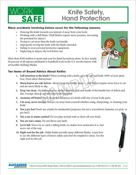 knife safety essay