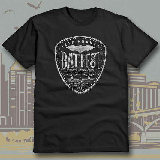 Official Bat Fest 2023 Unisex T-Shirt - Black – Austin City