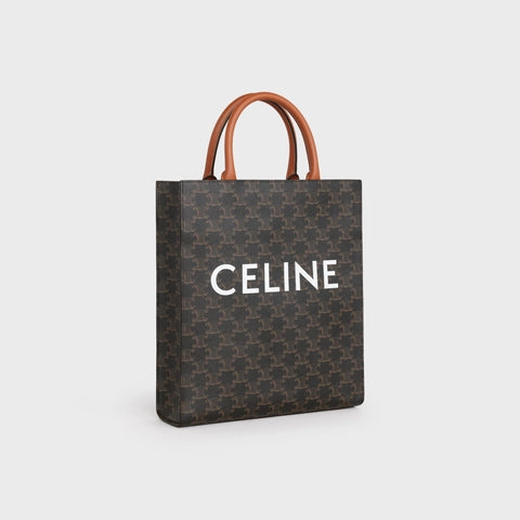 CELINE Small bucket in triomphe canvas and calfskin (191442CAS.04LU,  191442CAS.01BC)