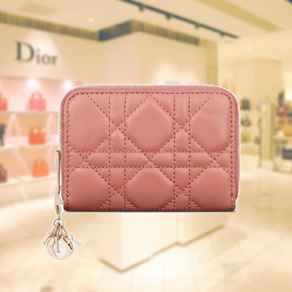 Dior SMALL LADY DIOR VOYAGEUR COIN PURSE S0985ONMJ_M81P – BORDER-GARA