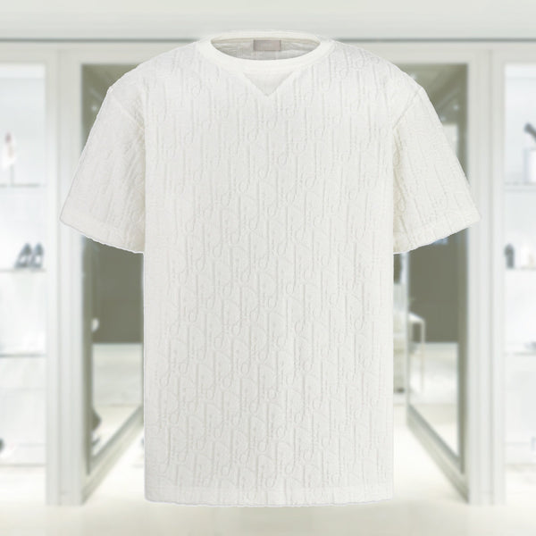 Dior Oversized Oblique T-Shirt White