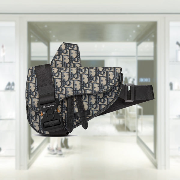 Dior Mini Saddle Bag with Strap 1ADPO049YKS_H27E