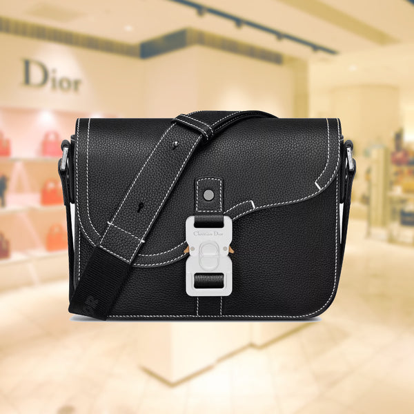 Dior Mini Saddle Bag with Strap 1ADPO049YKS_H00N