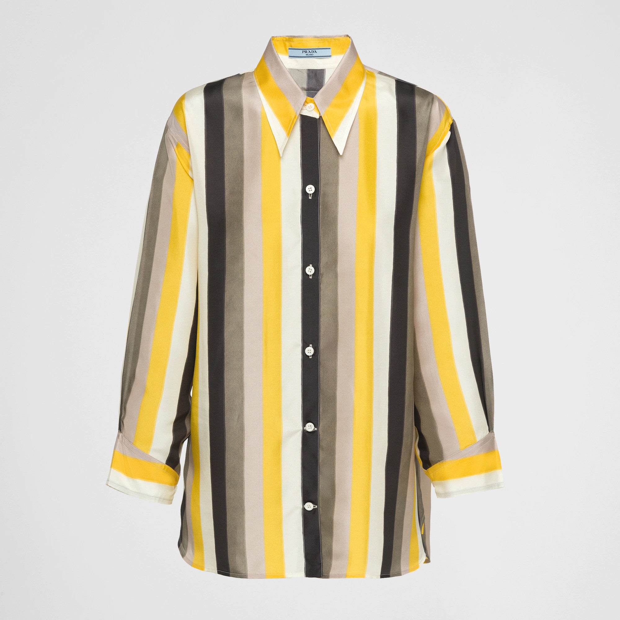 PRADA Printed silk shirt P460F_103R_F0D65_S_221 – BORDER-GARA