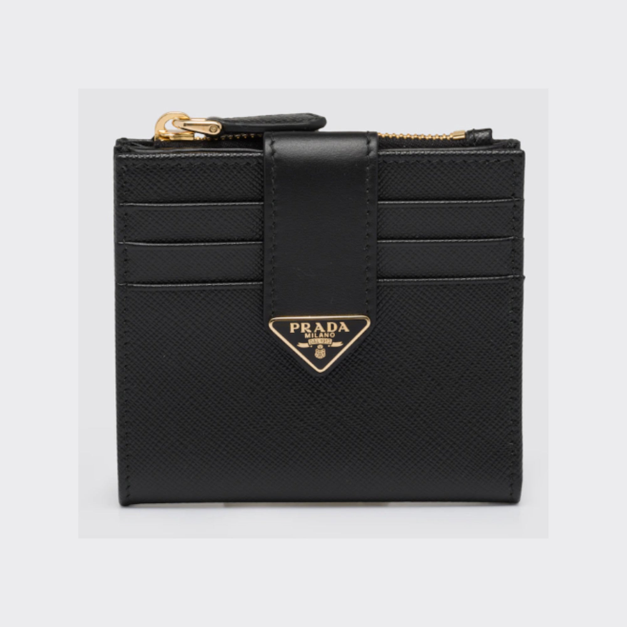 PRADA Small Saffiano leather wallet 1ML047_2DYG_F0002 – BORDER-GARA
