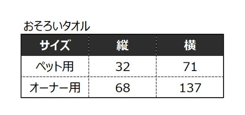 MOLUYUKA Matching Towel Size Chart