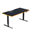 LeetDesk Dark Classic - Standing Gaming Desk in Black