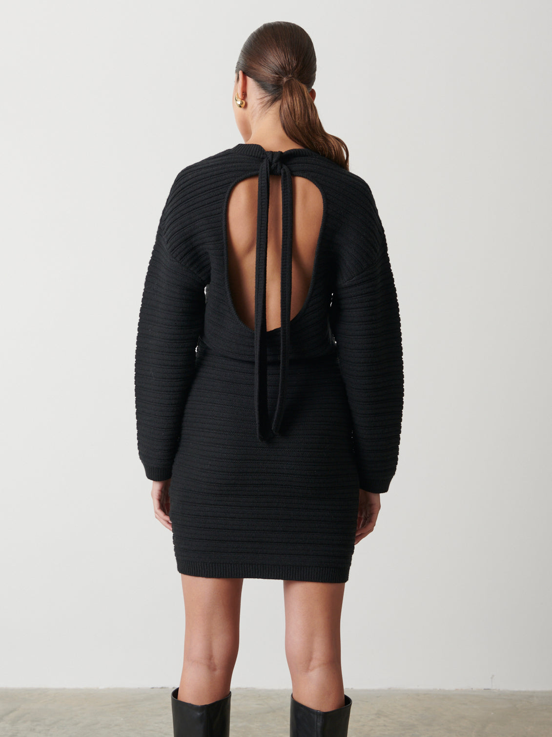 Lui Mini Dress Black – Rubaiyat Fashion