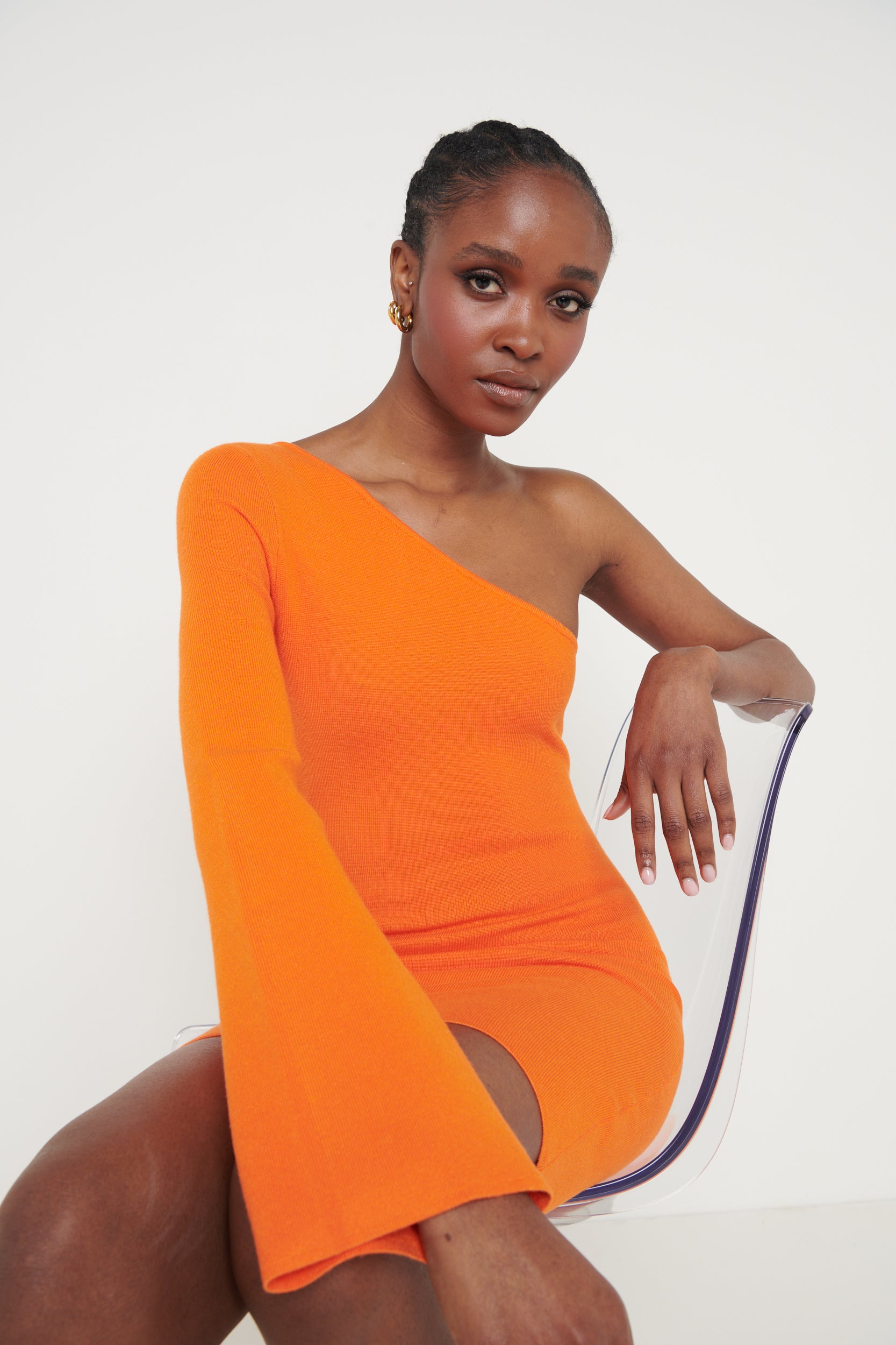 9+ Orange Knit Dress