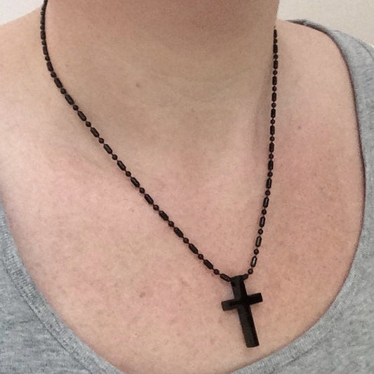 SytsLNKXXX Men's Cross Necklace