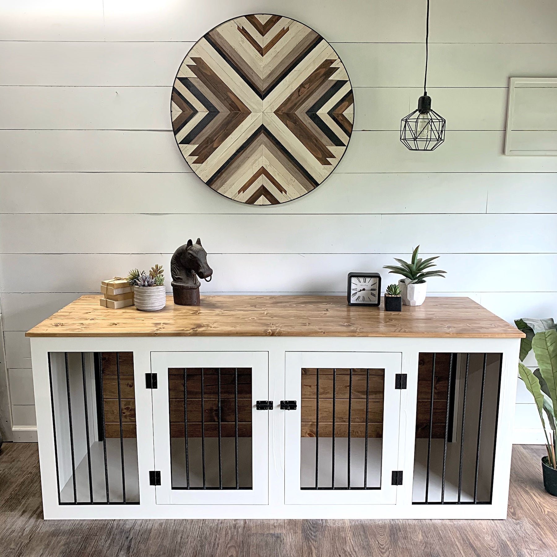 Double Large Dog Crate Plans