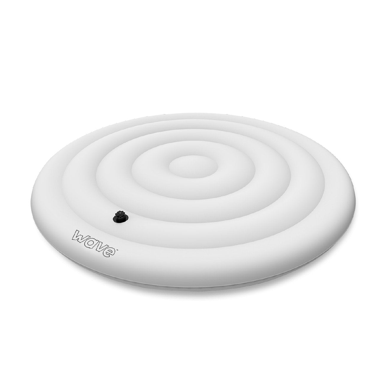 Round 6 Person Protective Thermal Efficient Inflatable Hot Tub Cover, White - Wave Spas Europe product image