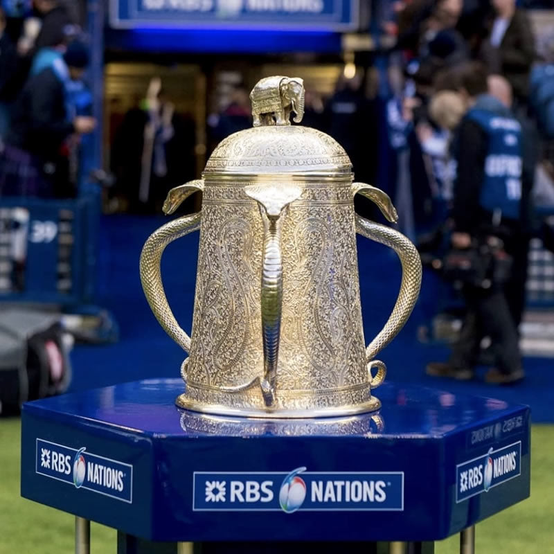 The Calcutta Cup Trophy - Rugby Union England Vs Scotland