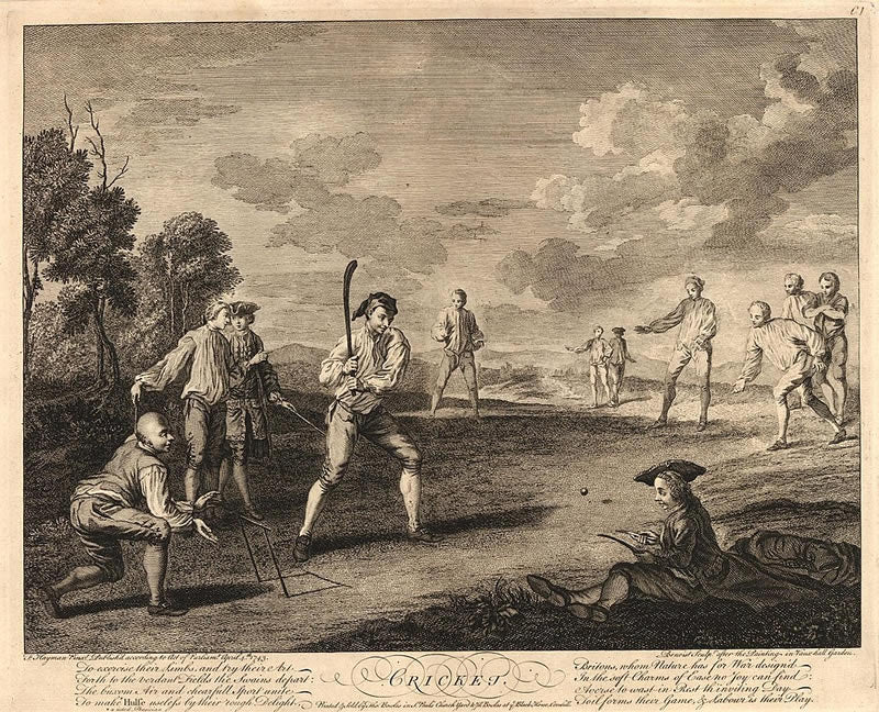 Cricket - Origins of early baseball