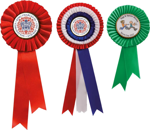 Customised Rosettes