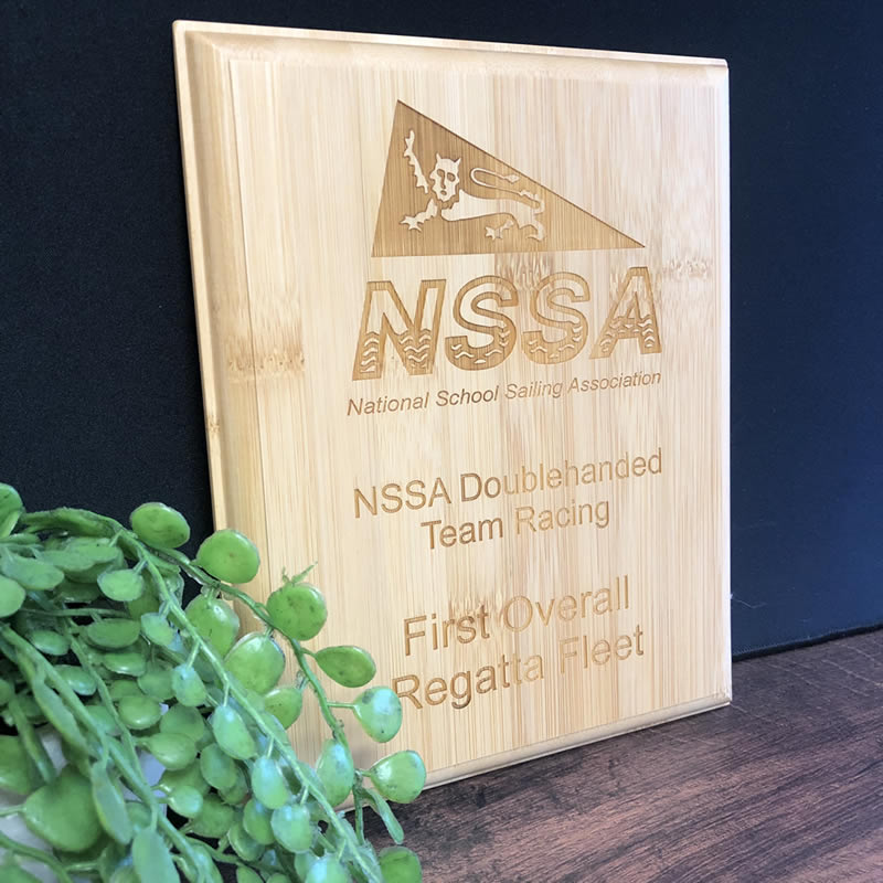 Oak Finish Wood Plaque - American Trophies & Awards