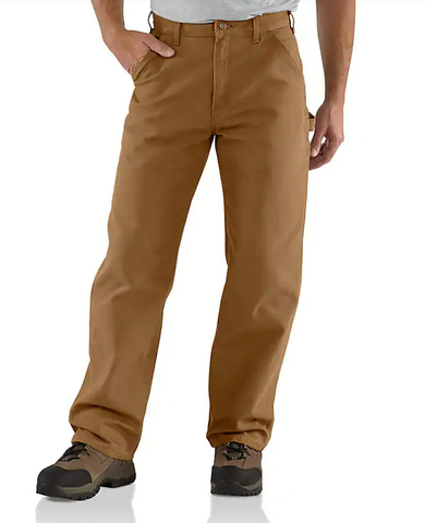 Loose Fit Firm Duck Double-Front Utility Work Pant